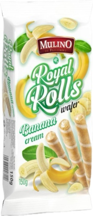 Wafer Rolls 150g Banana (16)