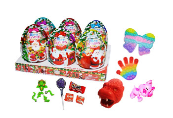 P-XXXL Merry Christmas egg 25g (8x6)