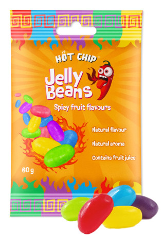 HC-Jelly Beans Spicy fruit 60g (50)