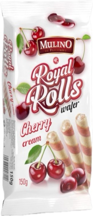 Wafer Rolls 150g Cherry (16)