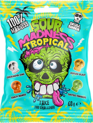 Sour MADNESS TROPICAL 60g (10)