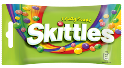 Skittles Crazy sour 38g (14)