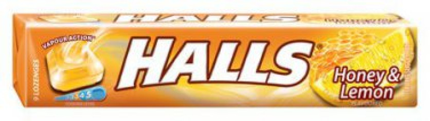 Halls 33,5g Honey-lemon (yellow) (12x20)