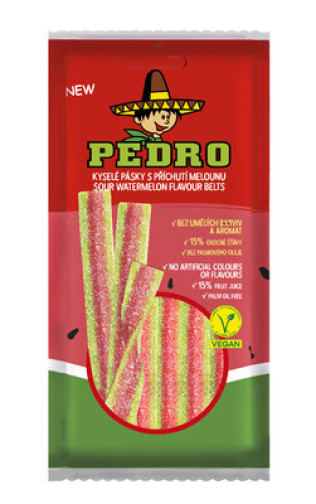 PEDRO-Kys. pásky 80g Meloun (20)