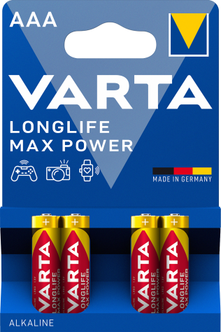 VARTA-Longlife Max Power AAA Bli4 (5x10)