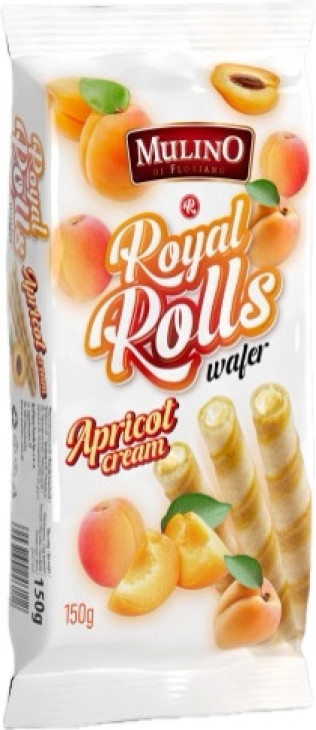 Wafer Rolls 150g Apricot (16)