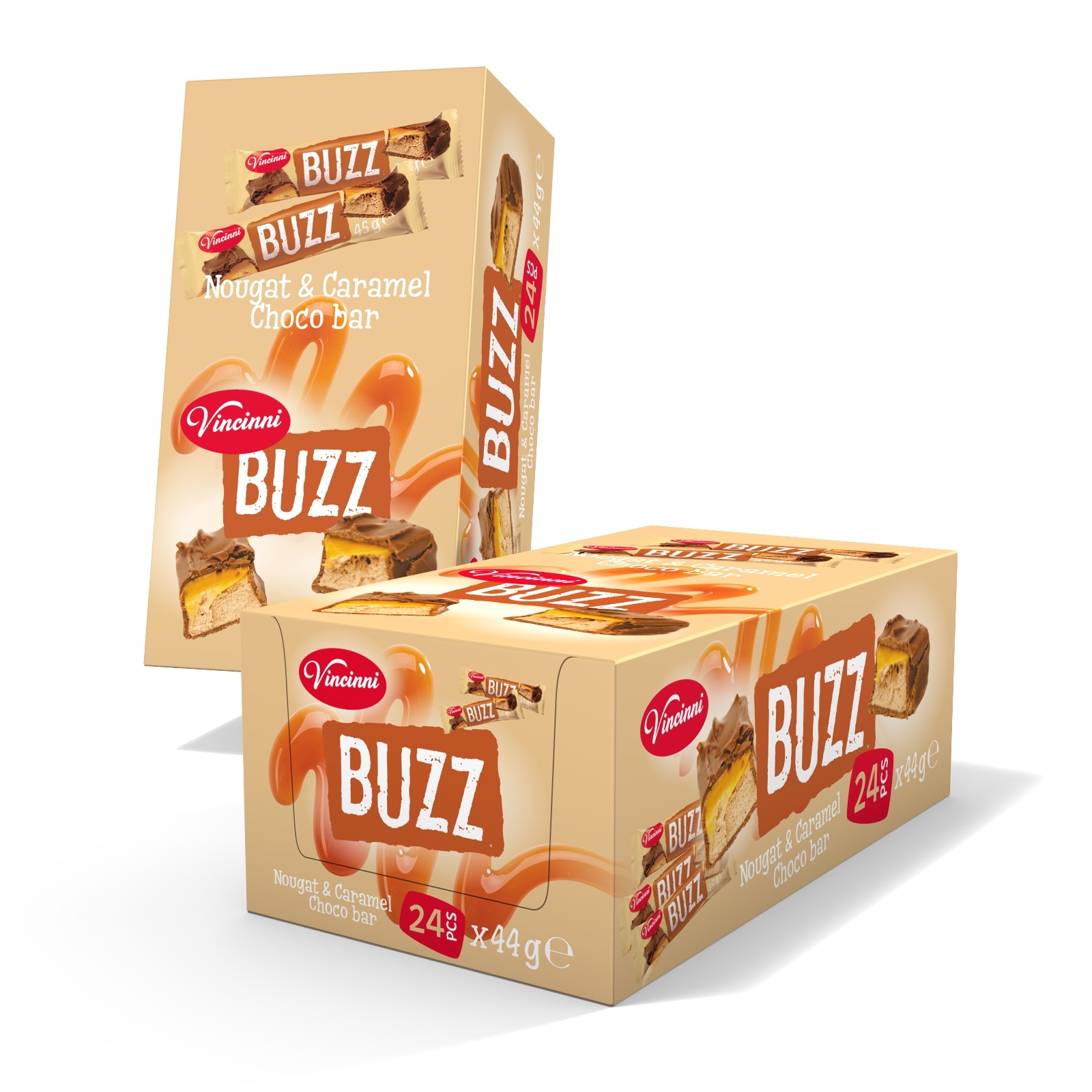 MK-BUZZ choco bar 45g (8x24)