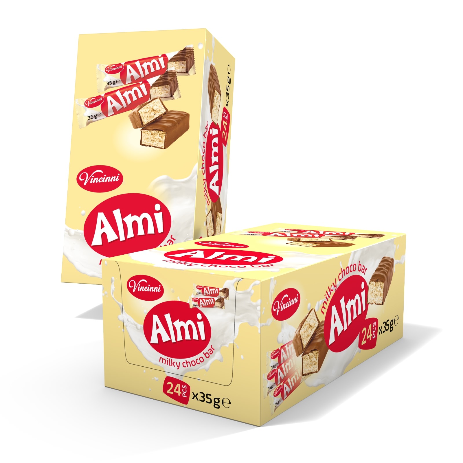 MK-ALMI choco bar 35g (8x24)