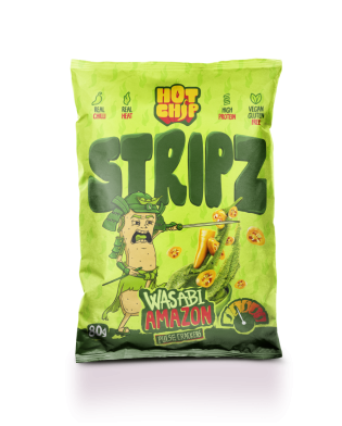 HC-STRIPZ WASABI AMAZON 80g (20)