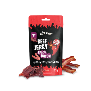 HC-JERKY CHILLI AND BACON 25g (20)