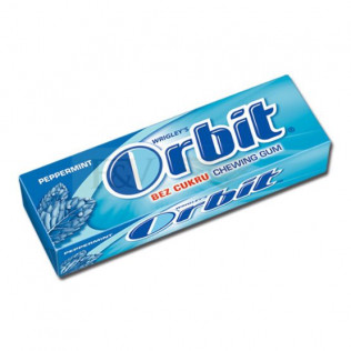 Orbit 14g peppermint modrá (20x30)