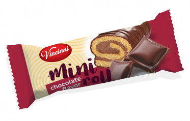 MK-Mini Roll Vincinni 30g CHOCOLATE (6x27)